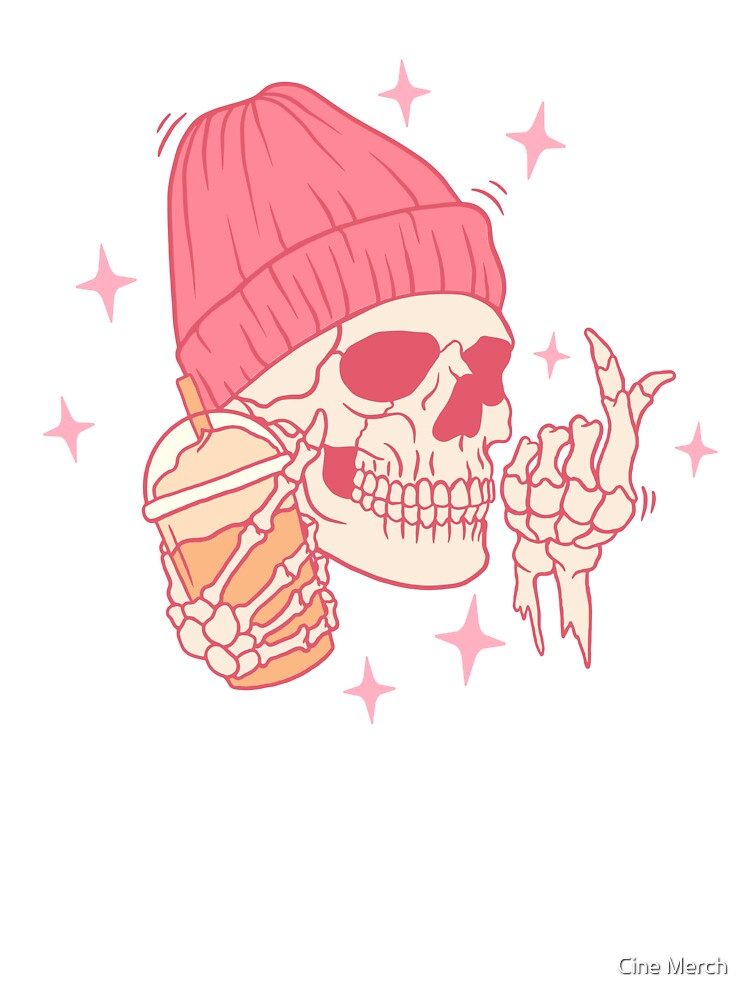 hippie skull by Cine Merch