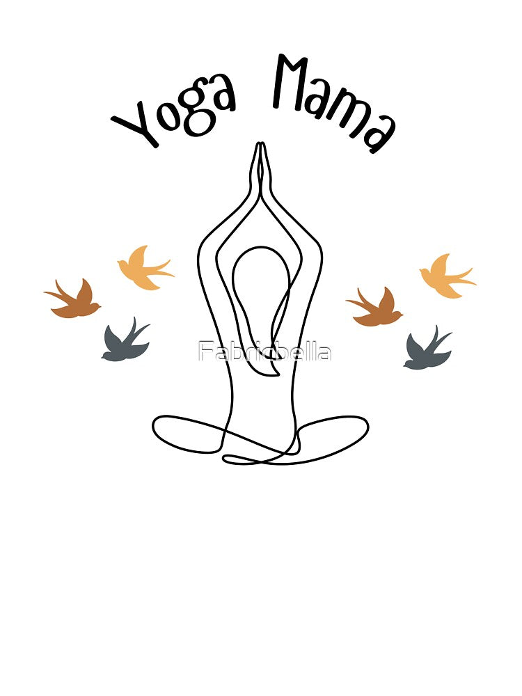 Yoga mama, zen mama by Fabricbella