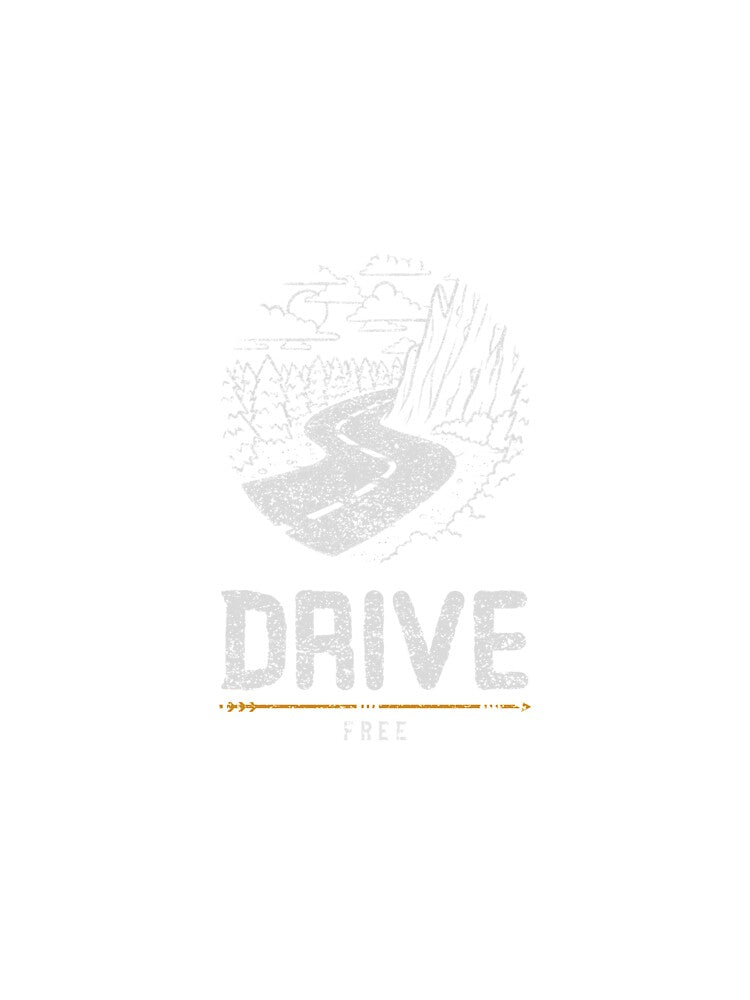 Drive Free Camping Van Life Road Mountains Forest by Rene-Greff