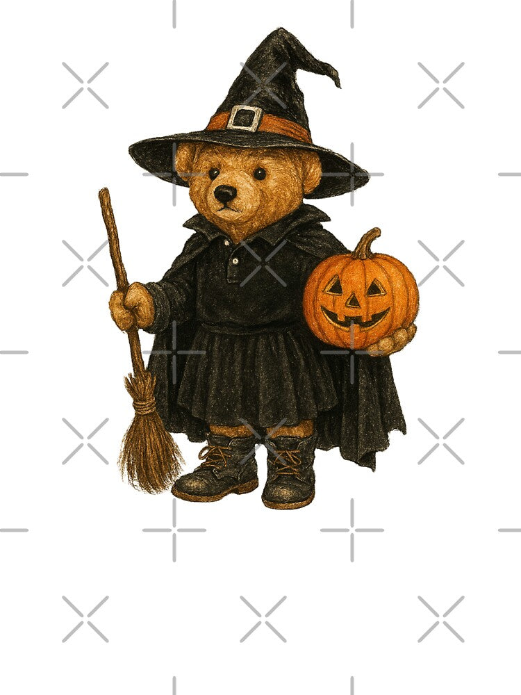 Vintage Halloween Bear by ashofthesouth