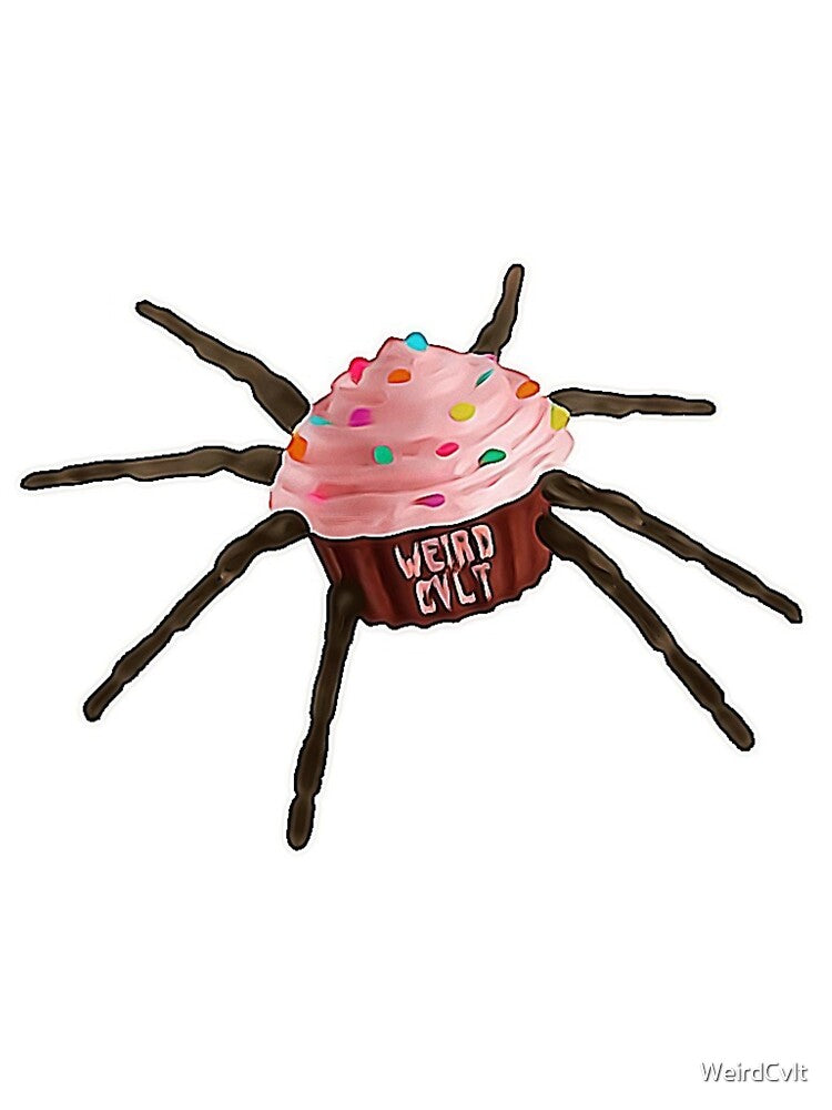 Spider Cupcake by WeirdCvlt