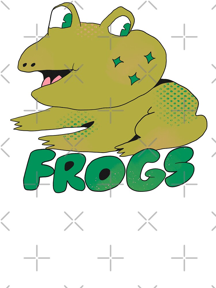 Frogs (Green) by yellowflowerhut