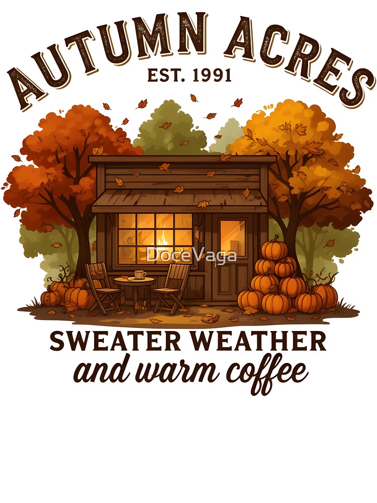 Autumn Acres - Cozy Autumn Coffee Shop by DoceVaga