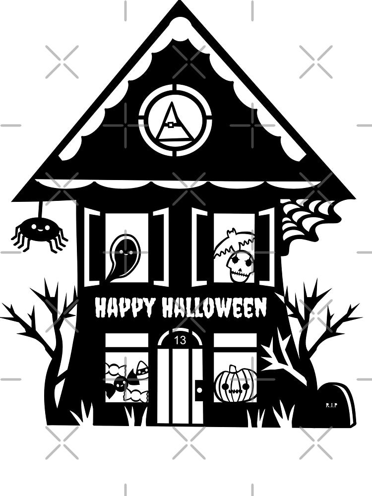 Happy Halloween Haunted House by MadebyCRO