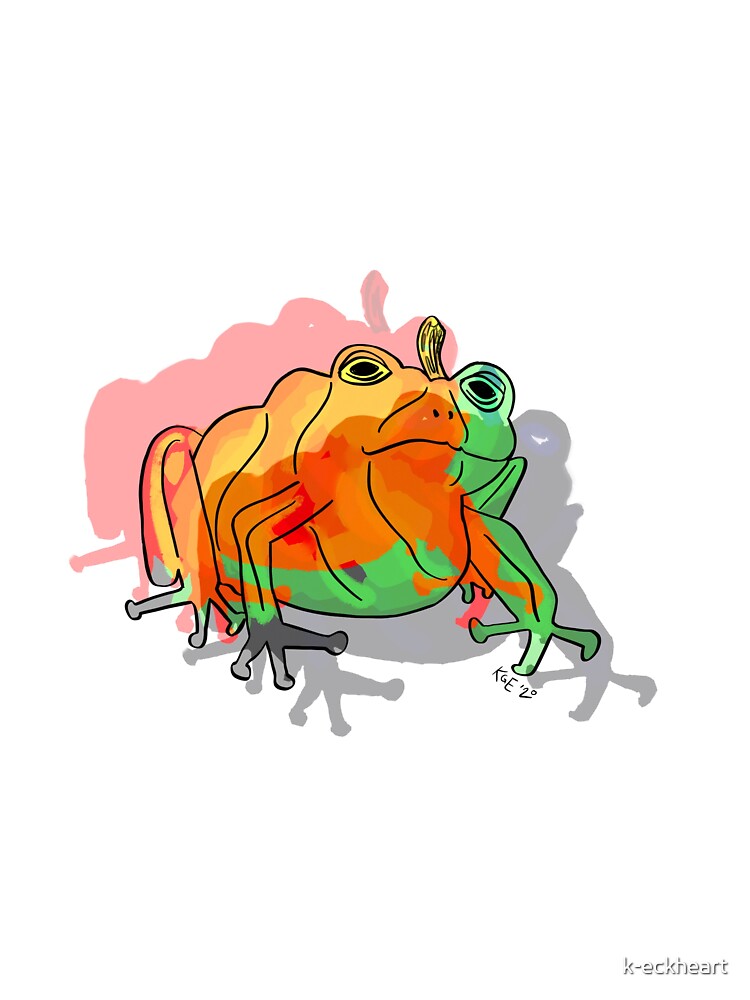 Trippy Pumpkin Toad by k-eckheart
