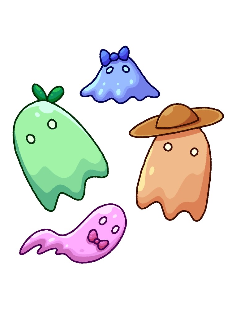 Cute Little Ghost by AnizyArt