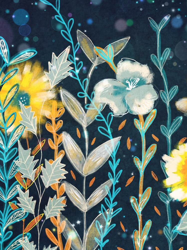 Fall Floral by Carolina  Coto Art