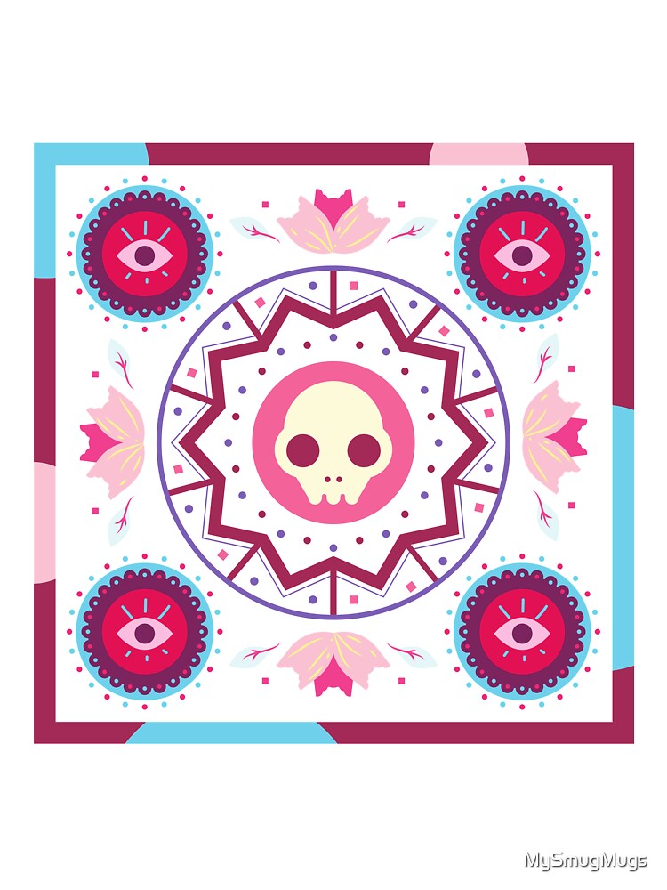 Skull Medallion Pastel Goth by MySmugMugs