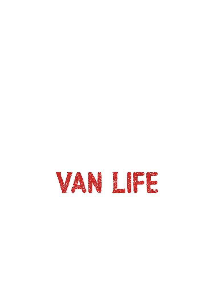Van Life Camping Truck Van Mountains Sun. by Rene-Greff