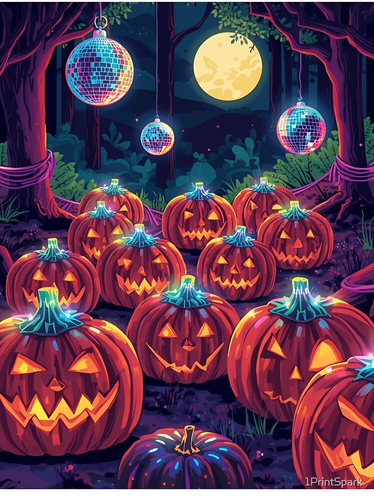 Disco Pumpkins by 1PrintSpark