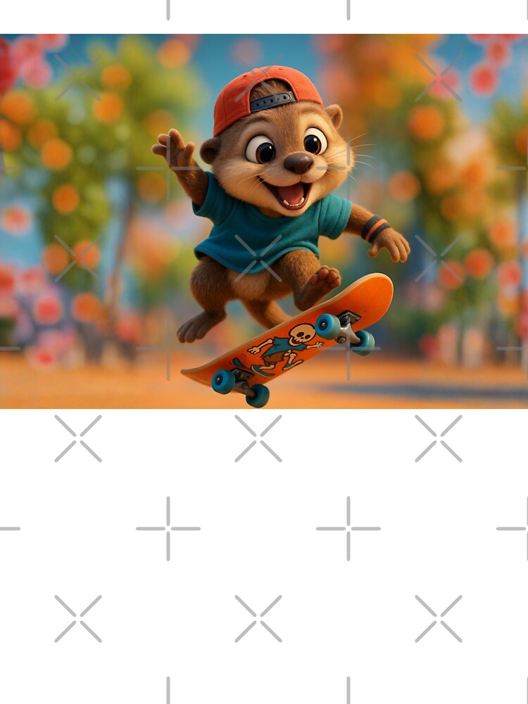 Skater River Otter by Sillytoe
