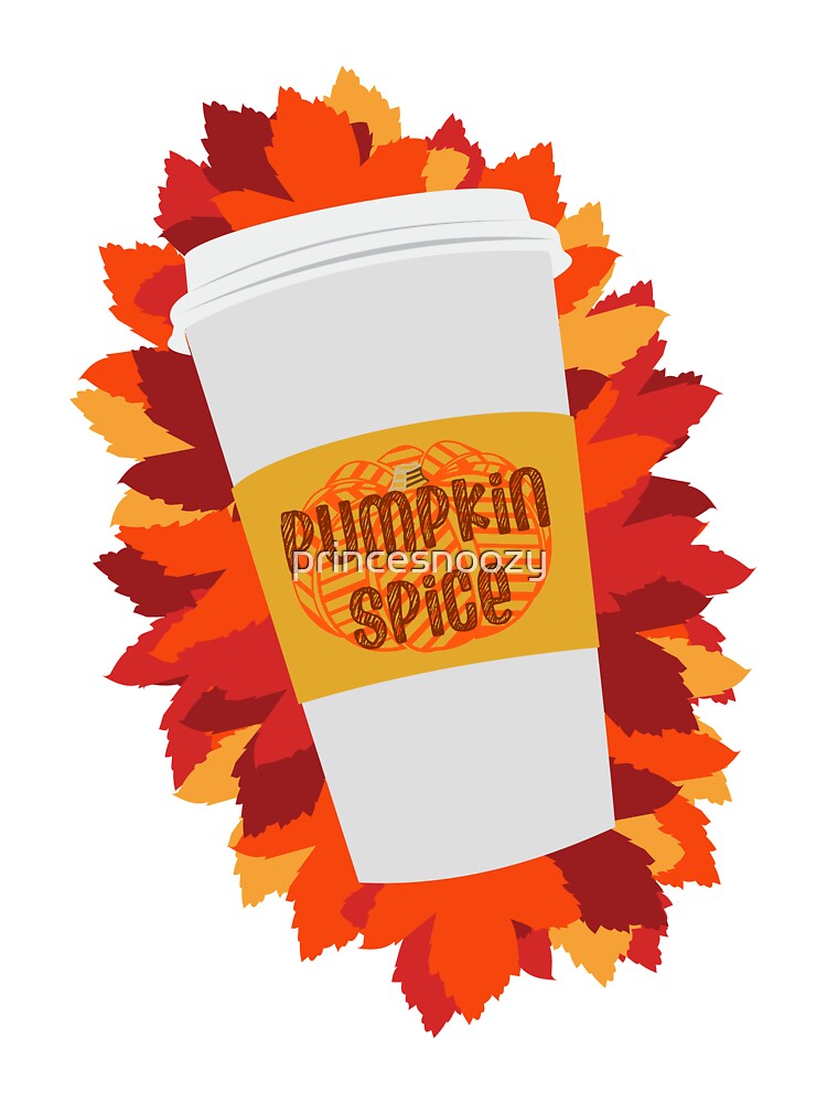 Pumpkin Spice | Coffee | Leaves by princesnoozy