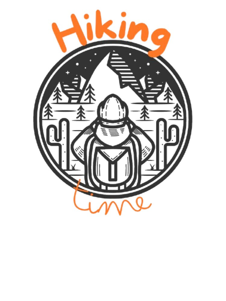 Unleash Your Inner Explorer with ‘Hiking Time’ design by MSHobbies