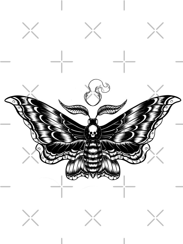 Gothicv moth by ZethTheReaper19