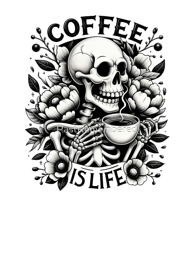 Coffee Is Life Apparel and Home Decor by Compass and a Camera