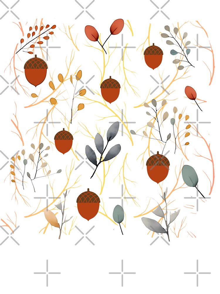Fall Minimalist Pattern by my-green-gecko
