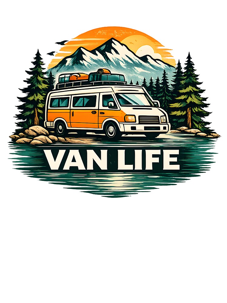 Van Life Adventure Camper Shirt by CreativeMindsetLab