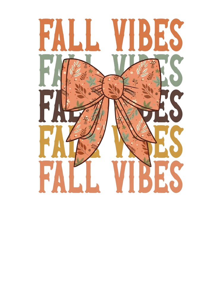 Fall Vibes Floral Bow by Sed94