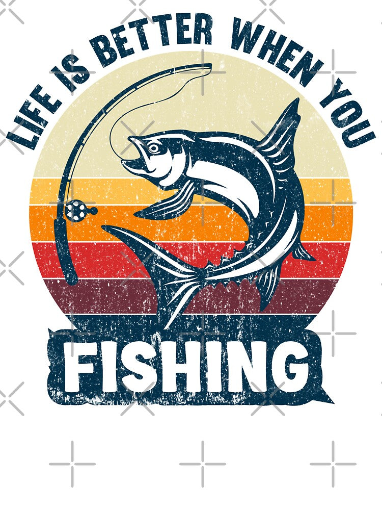 Life Is Better When You Fishing Funny Fishing Lovers by AmethystMurad