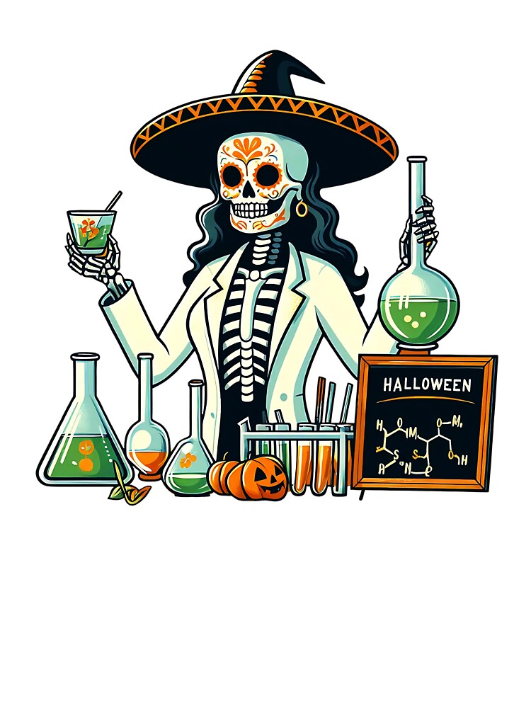 Halloween Chemistry Teacher by Red-forever