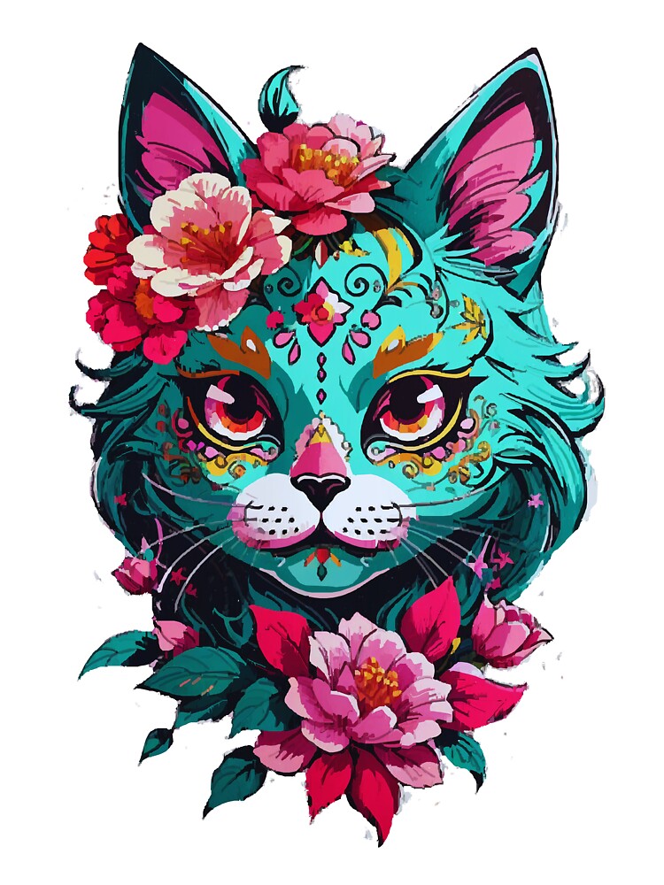 Cute Creepy Spirit Cat by beckemzula