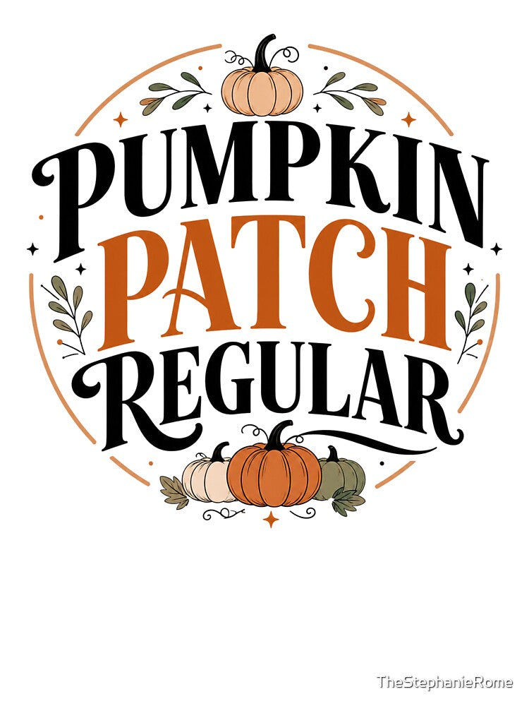 Pumpkin Patch Regular – Cute Fall Autumn Typography Design by TheStephanieRome