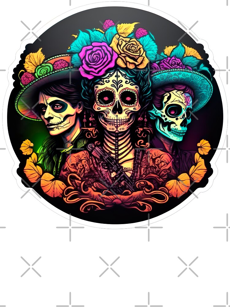 Dia de los muertos - design 33 by lmcrodrigues