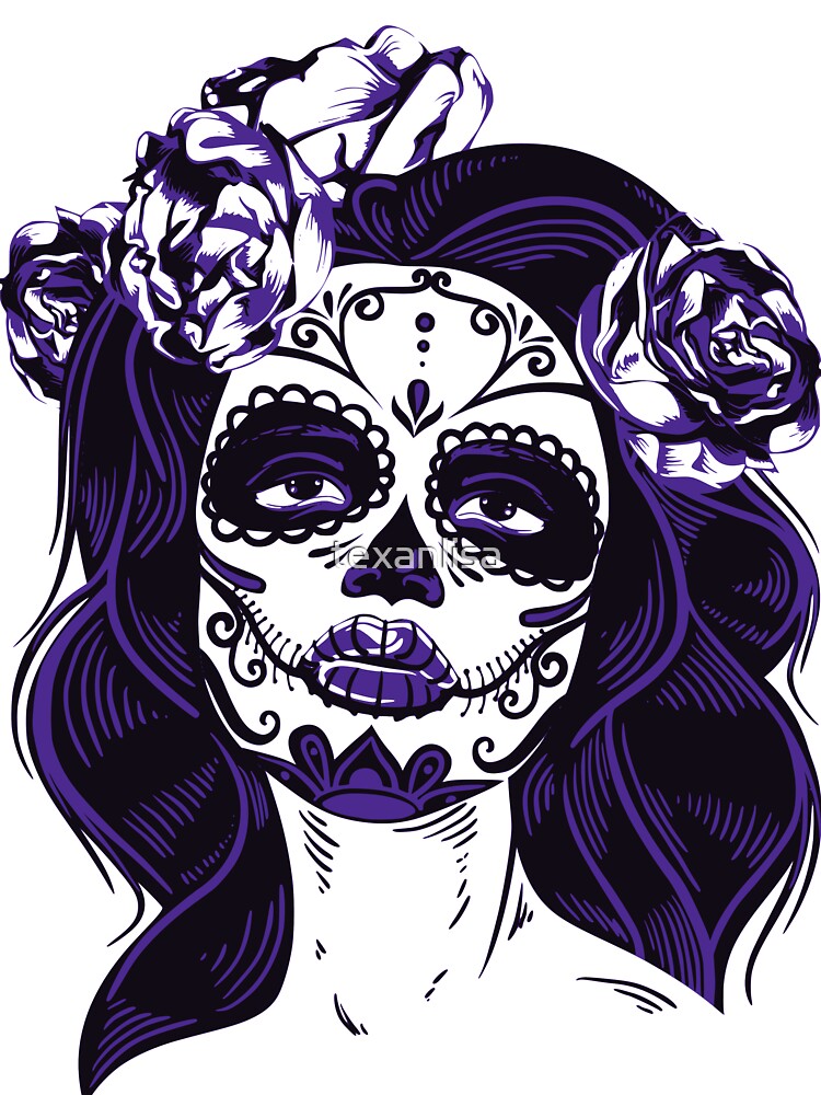 Female Sugar Skull by speakupandshine