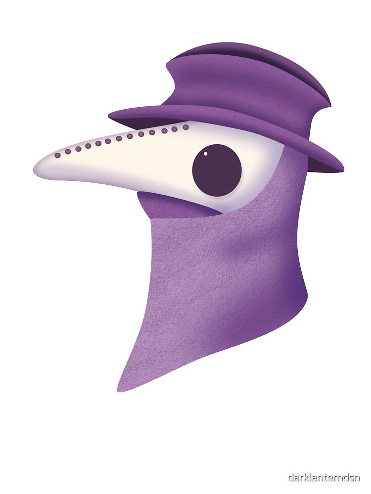 Pastel Goth Plague Doctor by darklanterndsn