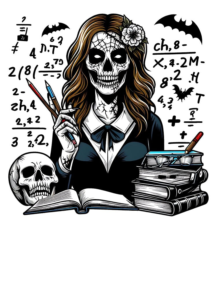 Halloween Math Teacher by Red-forever