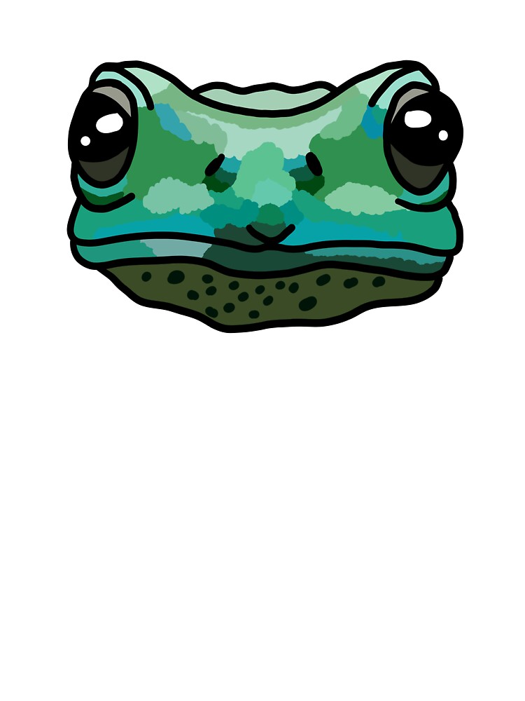 Rain Forest Froggy Face by ViolaMangoes