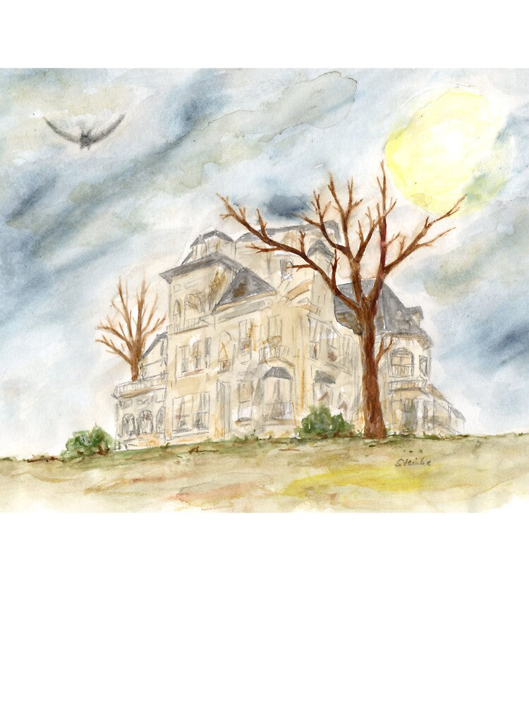 Scary house by Sandra  Steinke