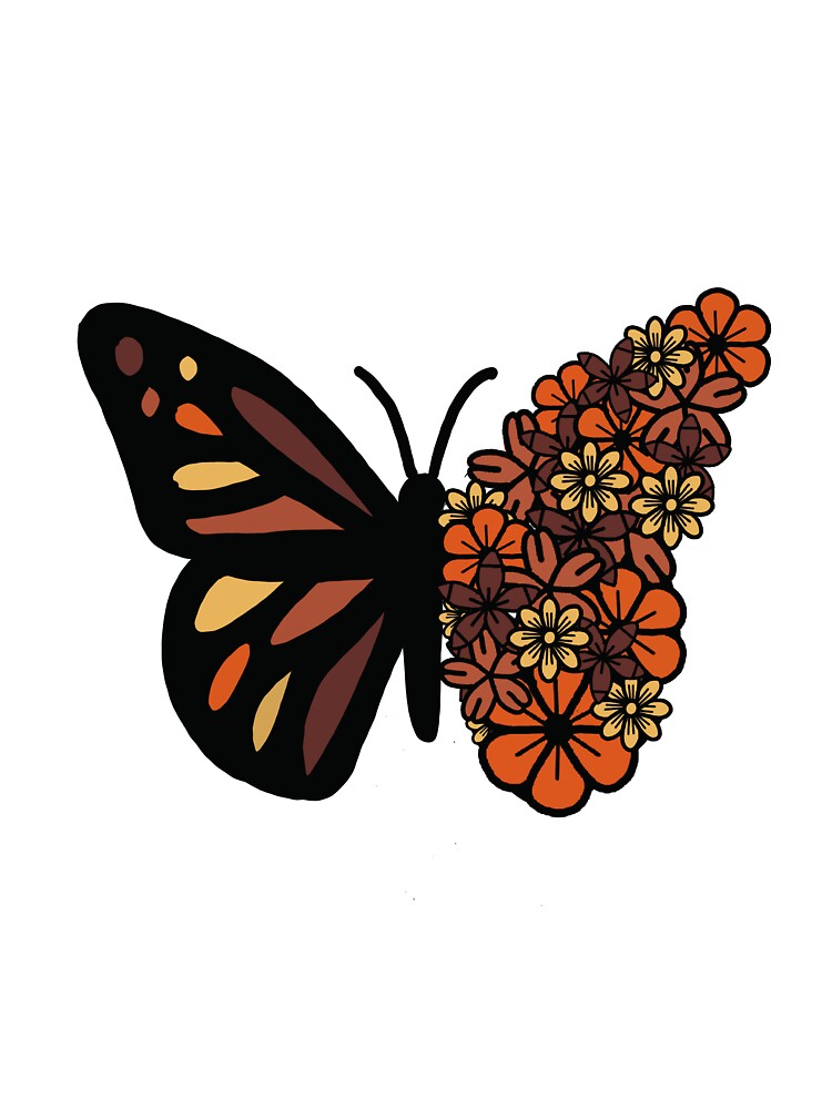 Floral Butterfly by AshleyCreates23