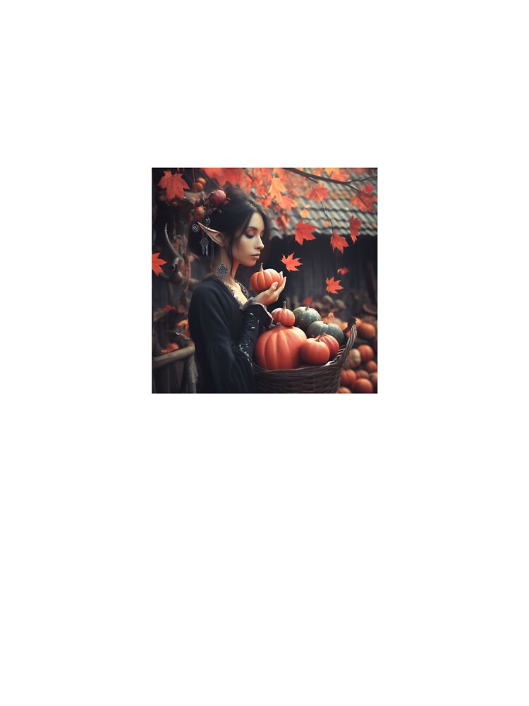 Pumpkin Season Cozy Autumn Illustration by MMV2612