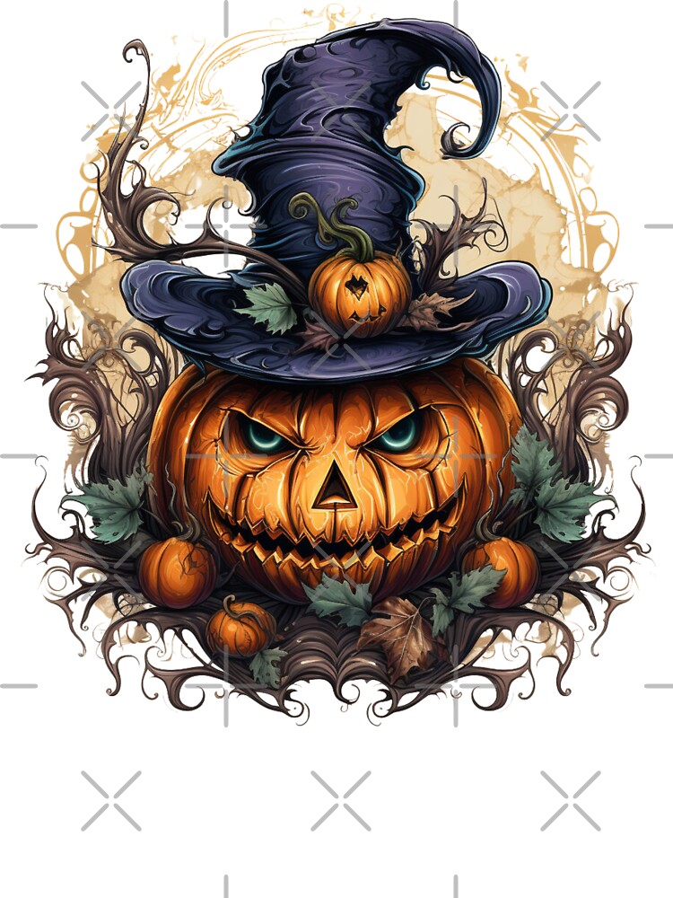 Halloween Pumpkin Vintage #3 by ArtisticLaby