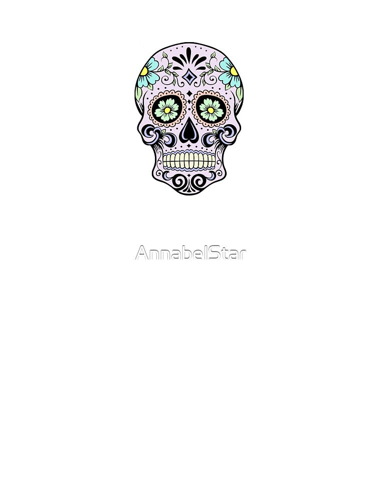 Single sugar skull 3 by AnnabelStar