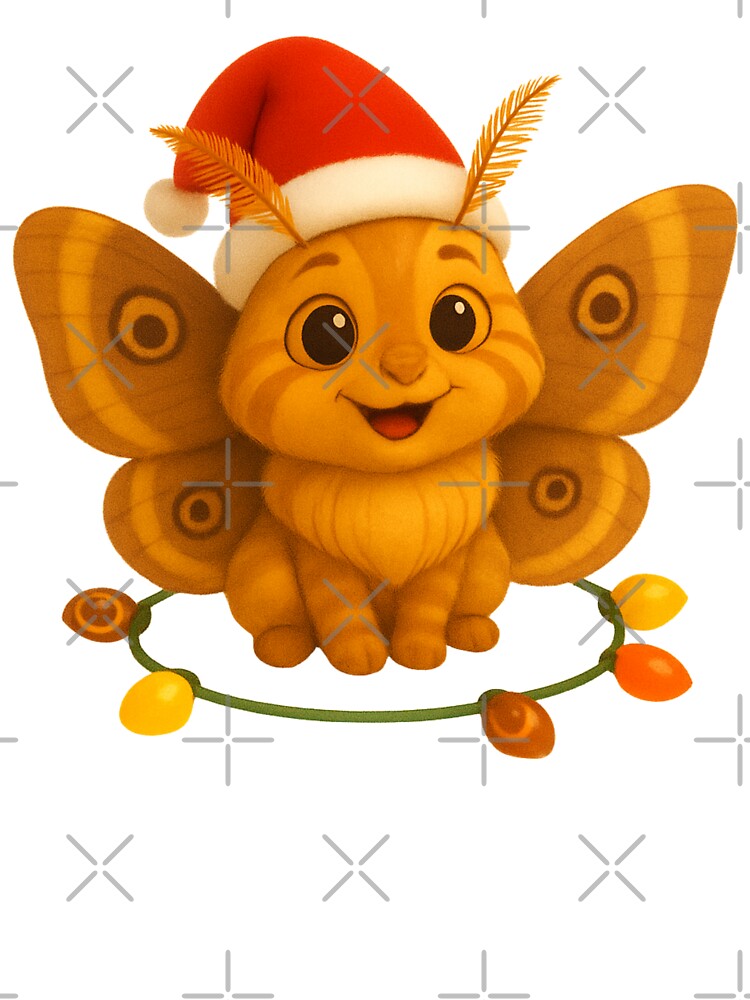 Christmas Saturniidae Moth by Sillytoe