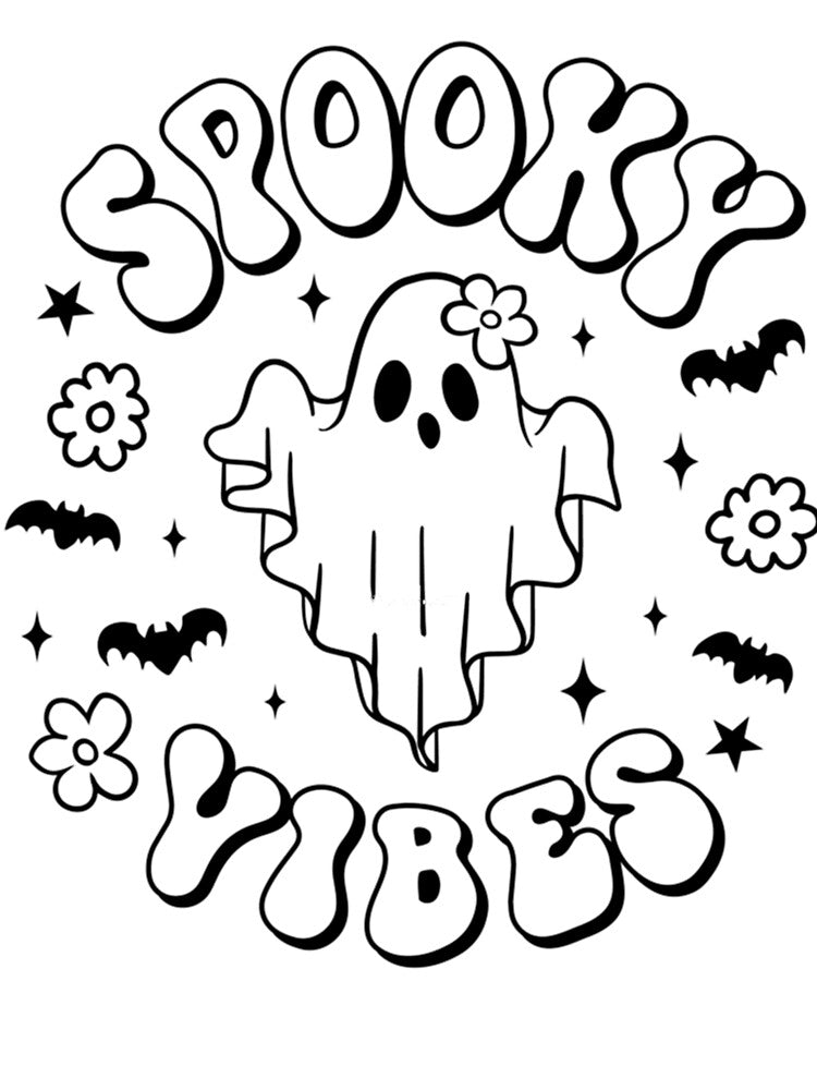 Spooky Vibes Halloween Ghost by ahsxotceva72
