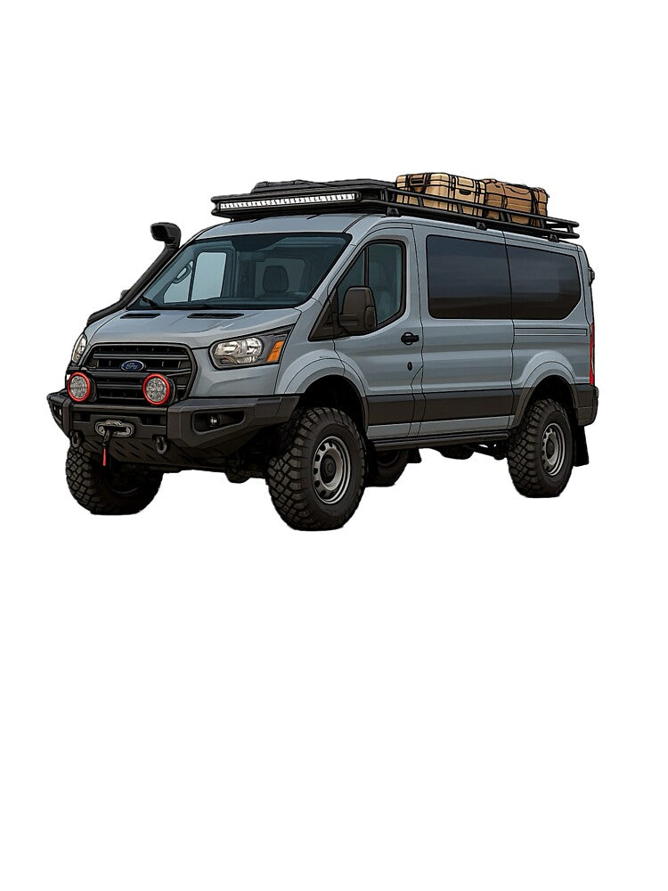 Ford Transit Camper Van 4x4 by Arseman69