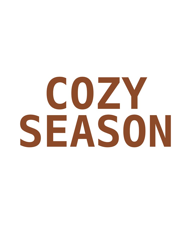 Cozy Season - Autumn Fall Vibes Aesthetic by cozycrowstudio