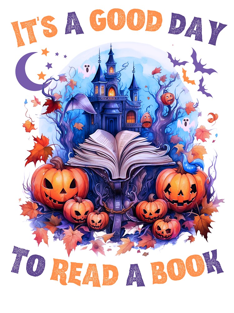 Halloween reading - It's a good day to read a book by SzymonC000zyArt