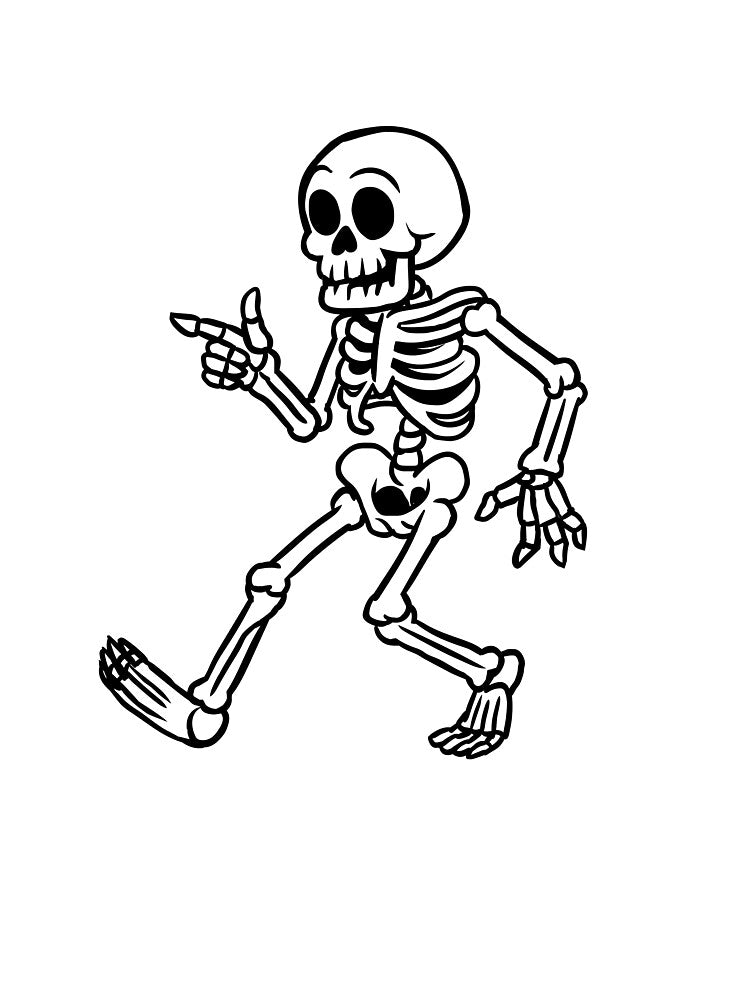 Moonwalking Skeleton by Quistlor