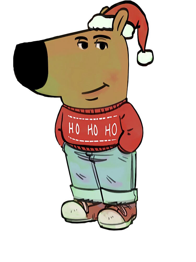 Just a Chill Guy - Christmas - My New Character - Meme by sticker-stacker