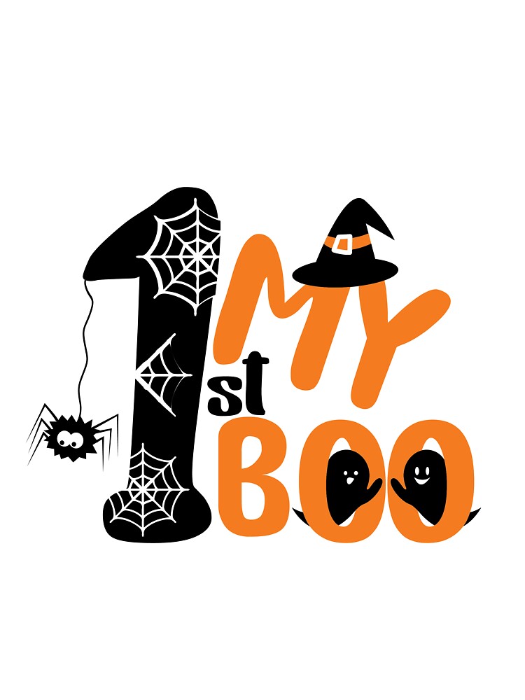 My 1st boo design. My first Halloween. by mintandbeer