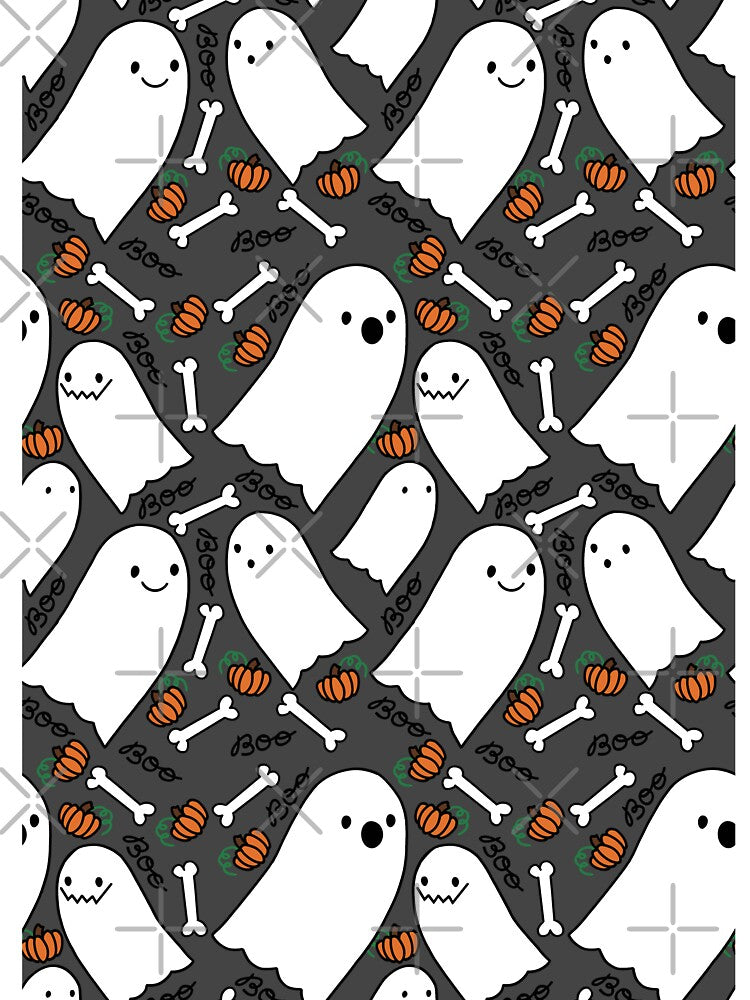 Derpy ghost pattern halloween by CreativelySophG