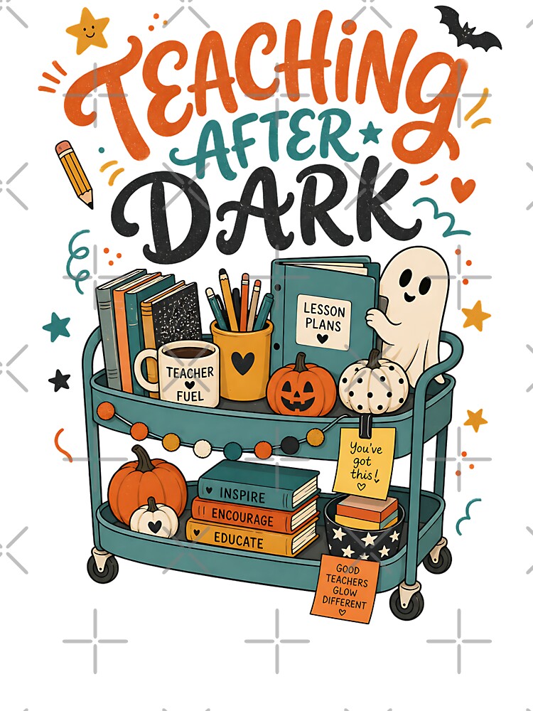 Teacher Halloween Graphic by ice-apparel