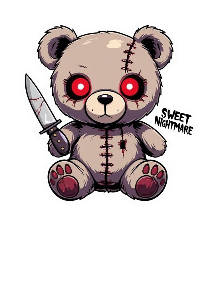 Creepy Teddy by geekis