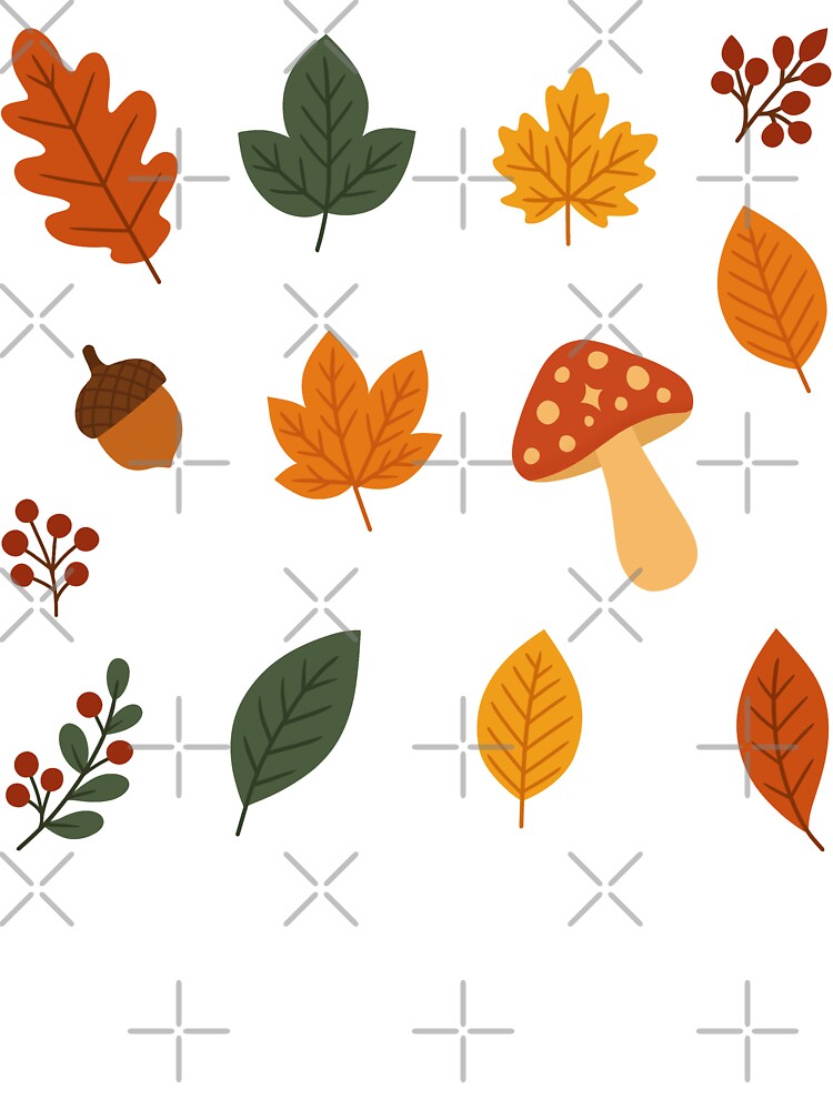 Floral Autumn Leaves Pack by Dyarwan