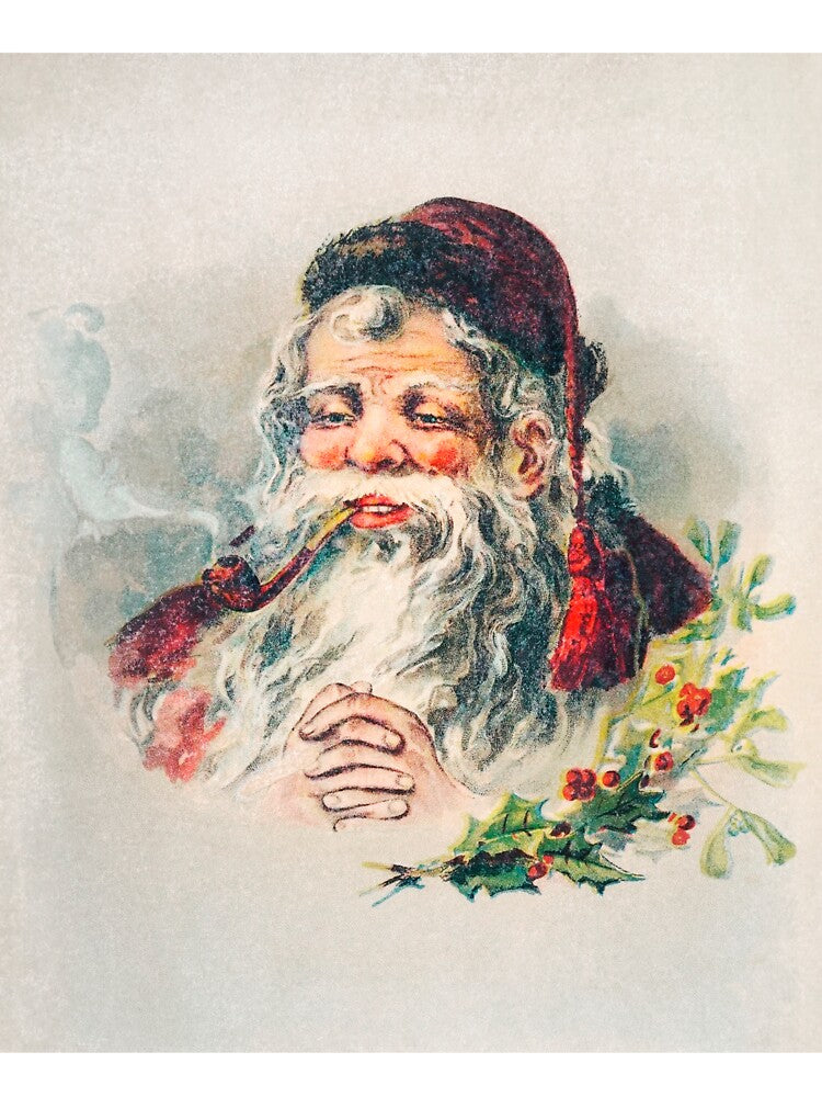 Vintage Santa Claus Illustration (ca. 1905) by McLoughlin Brothers by Designedbysm