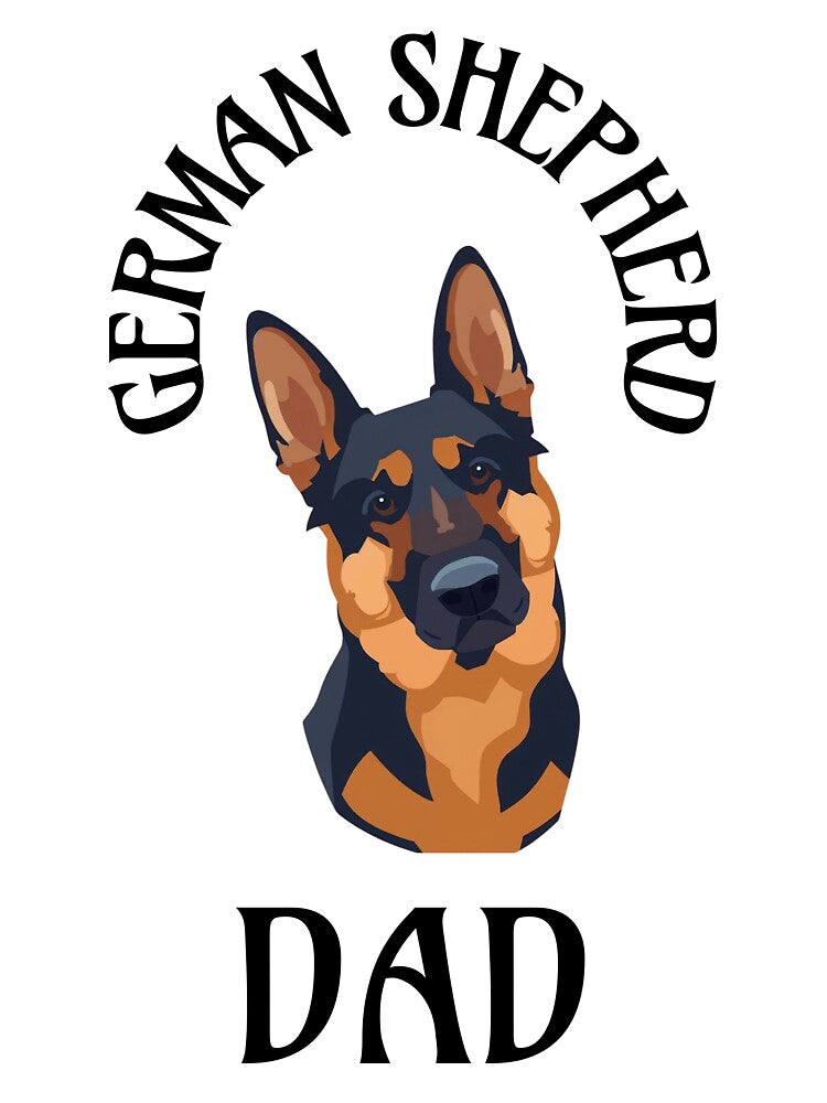 German Shepherd Dad by RafflesTGT